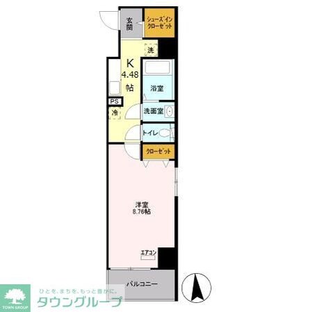 EXCEL KEIWAの物件間取画像